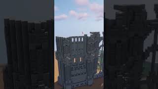 Medieval Cathedral Timelapse minecraftshorts minecraft [upl. by Russell]