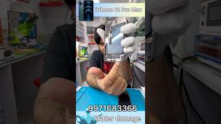 iPhone 12 Pro Max Water Damage trending viral shorts iphone mobile youtubeshorts [upl. by Marcille]