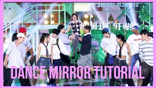 Nayeon  ABCD  Dance Practice Mirror tutorial slow [upl. by Lledualc]