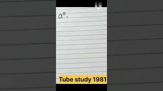 quotWhy Anything Raised to 0 is 1quot 🤔🤔 IN 5 SECOND ONLY [upl. by Ahsirk]