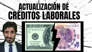 🤔💰¿Cómo se actualiza una Liquidación LaboralActa 27642022 CNAT mira clase actual 👇ABAJO NO ACA [upl. by Rehpotirhc154]