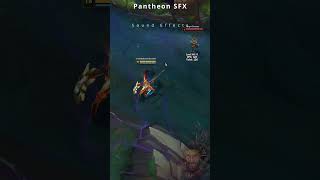 Pantheon SFX amp Voice  League of Legends Quick Showcase [upl. by Nina]