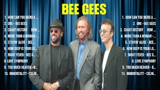 Bee Gees The Best Music Of All Time ▶️ Full Album ▶️ Top 10 Hits Collection [upl. by Aitnas]