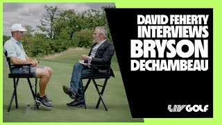 Inside the 58 Bryson sits down with Feherty  LIV Golf Greenbrier [upl. by Eelaroc985]