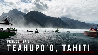 Tahiti Teahupoo  Triagem para o Tahiti Pro [upl. by Natye]