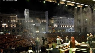 Nomadi  Io Vagabondo Live Performance in Piazza Duomo Milano [upl. by Retxed958]