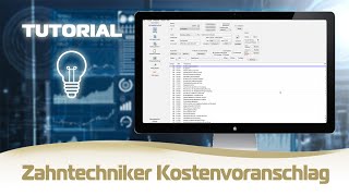 Tutorial Kostenvoranschlag individuelles Abutment mit Zirkonvollverblendeter Krone [upl. by Cecil]