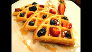 WAFFLES  Receta para que te queden crocantes por fuera y suaves por dentro [upl. by Ujawernalo]