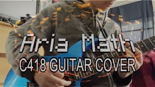 C418Minecraft  Aria Math guitar cover [upl. by Aicssej190]