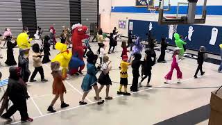 2024 Burlington Elementary 5th Grade “Thriller” Costume Dance [upl. by Yasibit]