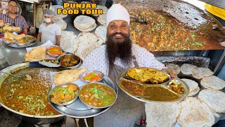 Best Street Food In Punjab  Chole Bhature  Amritsari Nashta  Punjabi Street Food [upl. by Annoed470]