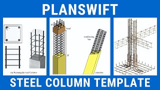 PlanSwift Template  Column  Steel Reinforcement Calculation  Part amp Assemblies  Level 2 [upl. by Eked586]