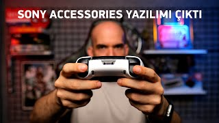 PlayStation Accessories Yazılımı ve DualSenseEdge Ayarları [upl. by Meibers]