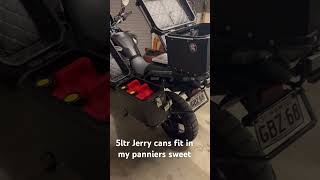 Thanks super cheap auto 20 off Jerry cans See how they go automobile motorcycle touring [upl. by Anzovin]