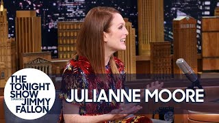 Julianne Moore Reaches Her Teenagers Through Snapchat [upl. by Hadlee]