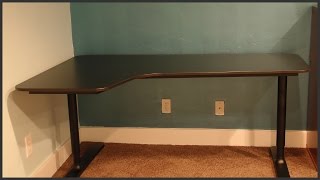 Ikea Desk Assembly [upl. by Blatman]