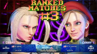 I Play Cammy On Ranked Mode In Street Fighter 6 With Timestamps 3 No Commentary [upl. by Oyam]