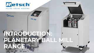 Planetary Ball Mill Range RETSCH planetaryballmill laboratoryinstruments [upl. by Jamel]