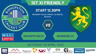 Bishopston CC vs Downend CC  Pre Season Friendly  20th April [upl. by Kopaz]