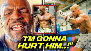 Mike Tyson Issues BRUTAL Warning REACTING To Jake Paul Training FOOTAGE [upl. by Hsilgne]