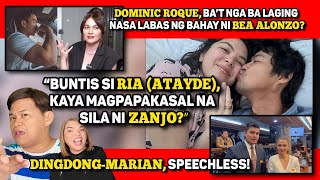 DOMINIC quotWAITINGquot FOR BEA 🔴 RIA ATAYDE BUNTIS NA KAY ZANJO 🔴 MARIAN RIVERA SPEECHLESS [upl. by Virgil77]