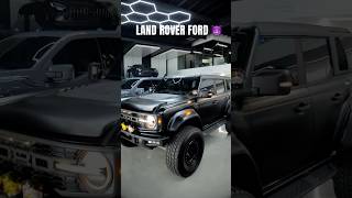 LAND ROVER FORD CAR 😱 car ford trending [upl. by Htebyram]