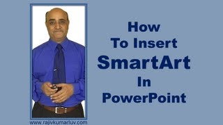 Presentation Skills Mumbai Insert SmartArt In Your PowerPoint [upl. by Icats748]