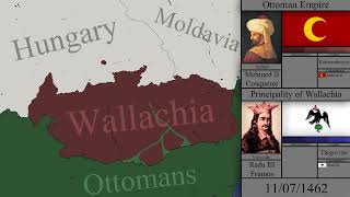 Mehmet Taha reupload Ottoman–Wallachian War 1462 Every Day [upl. by Robbert330]