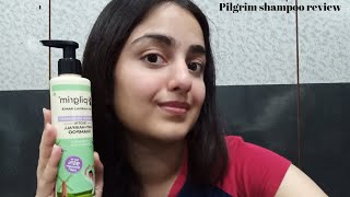 Pilgrim Spanish rosemary and biotin anti hairfall shampoo review  My honest opinion [upl. by Ahtram]