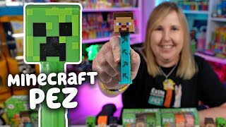 Crafting My PEZ Collection Minecraft PEZ Unboxing Adventure [upl. by Vincelette]