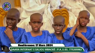 Conférence 2024 des 40 homonymes de Serigne Saliou Mbacké [upl. by Eirok]