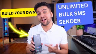 How To Send Unlimited Bulk SMS Using YOUR NUMBER New Method [upl. by Jackquelin]