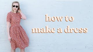 How To Make The Perfect Dress  Free Pattern [upl. by Arotal917]