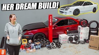 Surprising our SUBSCRIBER with HER DREAM CAR BUILD Full Transformation  1997 Honda Prelude [upl. by Amlez682]