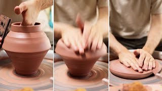 Destroyed Pottery — Satisfying Bloopers and Fails from the Studio [upl. by Onfre269]