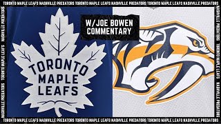 Highlights  Predators vs Maple Leafs – Dec 9 2023 wJoe Bowen [upl. by Ennadroj]