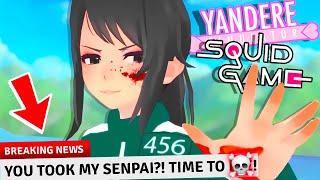 WIN the SQUID GAME to SAVE KIDNAPPED SENPAI Yandere Simulator Ending [upl. by Mickie]