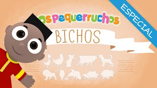 Especial Os Pequerruchos Almanaque  10 Bichos [upl. by Lokim449]