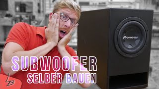 Krasser XXL Subwoofer selbstbau  Der reißt das Haus ab  1 [upl. by Stevenson]