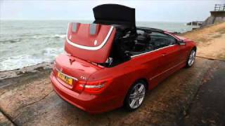 MercedesBenz EClass Cabriolet  Roof Up [upl. by Swinton]