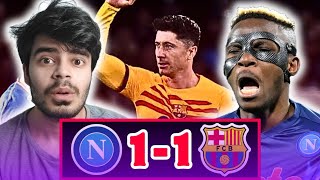 Napoli 11 Barcelona UCL  Reaction [upl. by Nallac605]