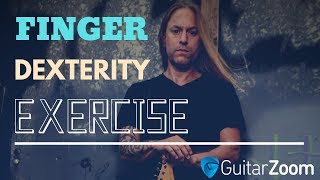 Try This Finger Dexterity Exercise  GuitarZoomcom  Steve Stine [upl. by Terese480]