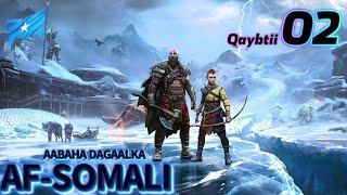 God of War Qaybtii 02  Aabaha Dagaalka  AFSOMALI [upl. by Nunciata801]