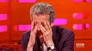 PETER CAPALDIs Most Embarrassing DOCTOR WHO Fan Club Letters  The Graham Norton Show BBC AMERICA [upl. by Mallen]