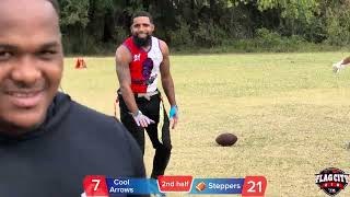 TFFA Fall 2024 Playoffs I Cool Arrows vs Steppers I San Antonio Flag Football [upl. by Ethe]