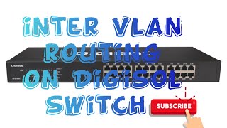 How to Create VLAN on Digisol L3 Switch I Inter VLAN Routing on Digisol DGGS4616FSE in Hindi [upl. by Kippy]