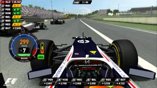 rFactor Formula 1 GP Barcelona 2012 Race Onboard Lap Driver virtual Eder Belone [upl. by Edge]