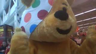 Pudsey Bear in ASDA 2 [upl. by Samara]