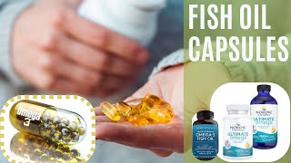 Top 3 Omega 3 Supplement  Fish Oil Capsules  Omega 3 Fatty Acids Benefits [upl. by Balsam]