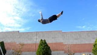 trampoline slow motion jumping [upl. by Ahsatam352]